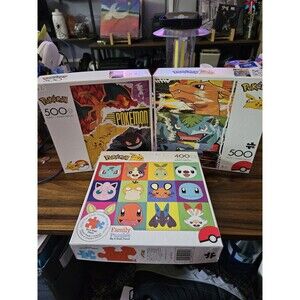 Pokemon Puzzles..Set Of 3